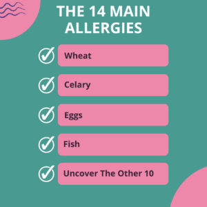 Some Of The 14 Main Allergies